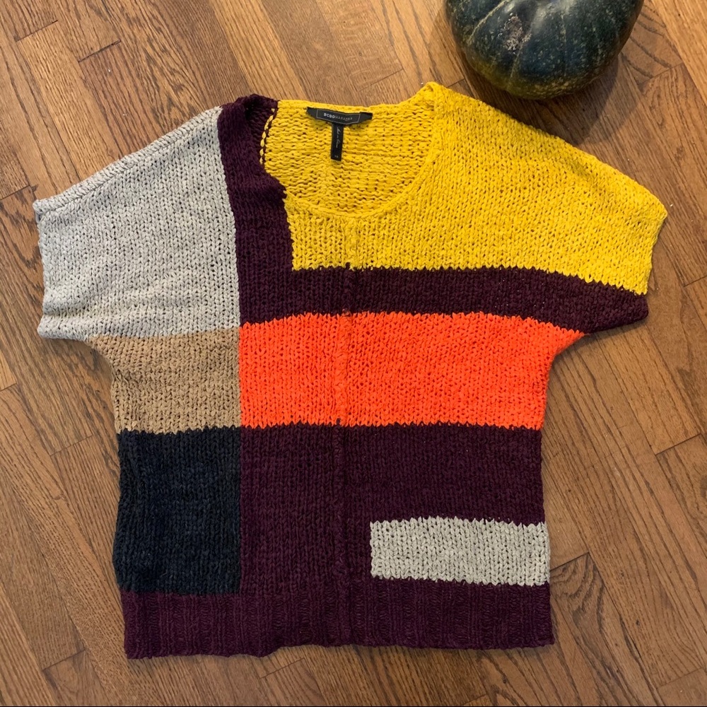 BCBG Colorblock Sweater